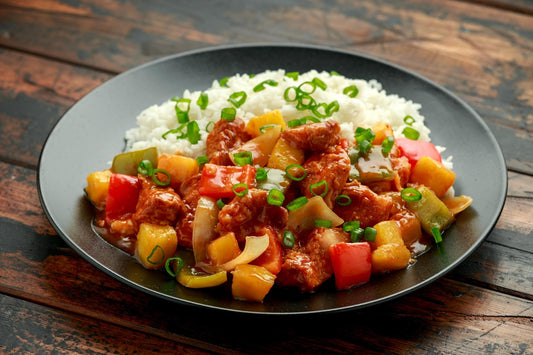 Chicken Stew with Peppers and Pineapples