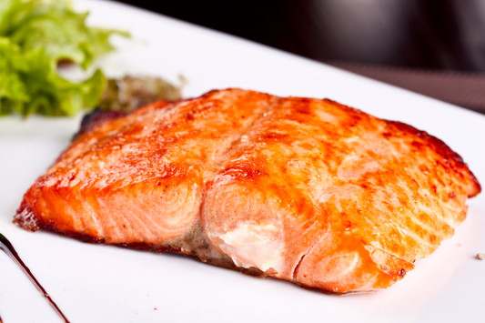 bbq glazed salmon