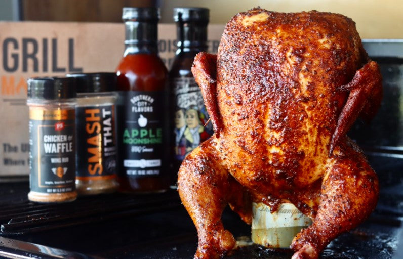 The Grill Master’s Beer Can Chicken