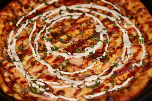 Cast Iron BBQ Chicken Pizza Recipe
