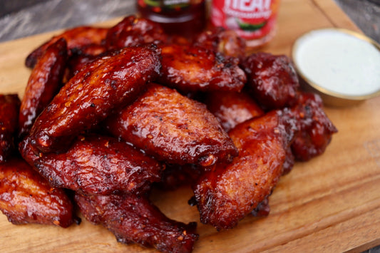 Sweet Heat Wings Recipe (Grilled or Smoked)