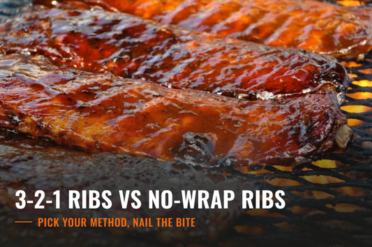 Perfectly glazed spare ribs on a grill grate