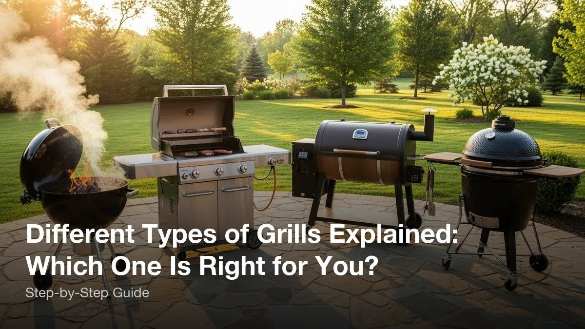 8 Different Types of Grills: Which One Is Right for You?