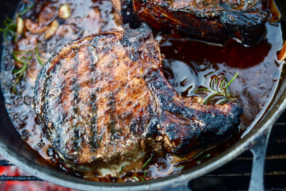 Glazed Santa Fe Pork Chops