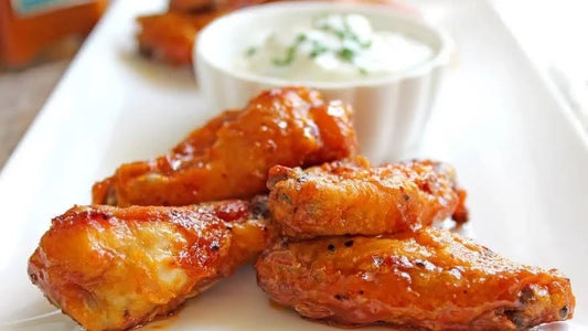 Grilled Garlic Buffalo Wings Recipe