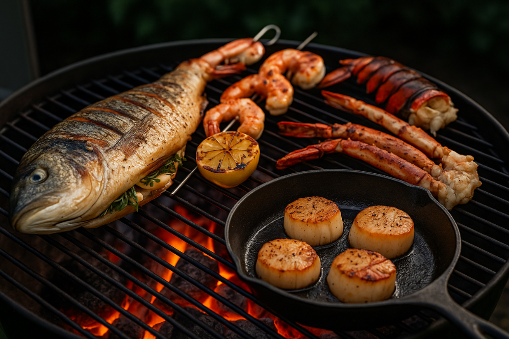 Under the Sea: BBQ’ing Whole Fish, Seafood & Shell-On Techniques ...