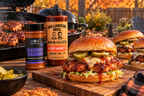 Hot Honey Blackened Chicken Sandwich