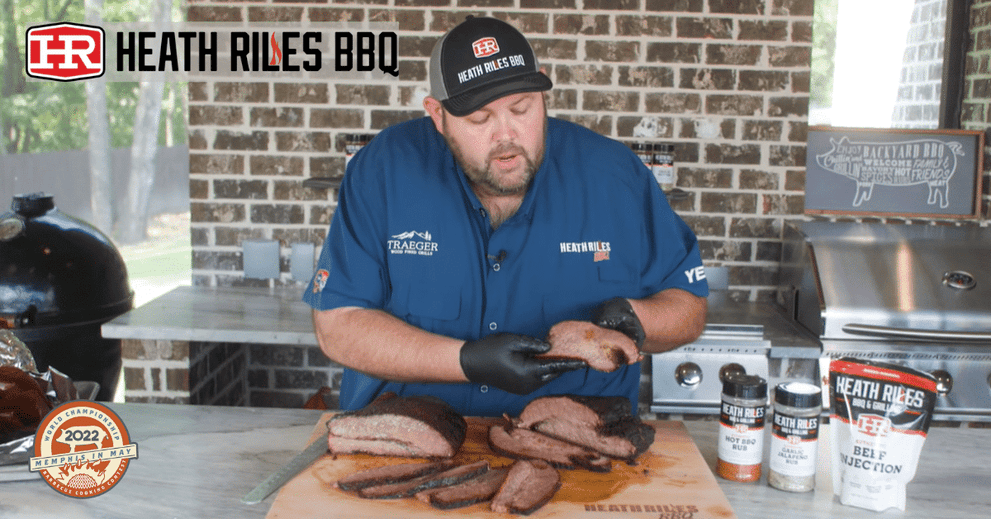 Pro Tips How to Inject Brisket with Pitmaster Heath Riles Grill