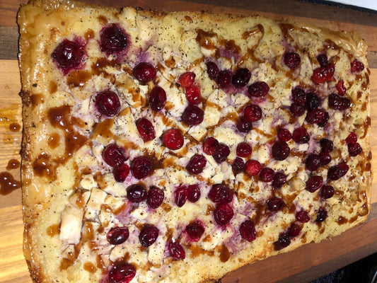Thanksgiving Pizza, Thanksgiving dishes, Phyllo Dough Pizza