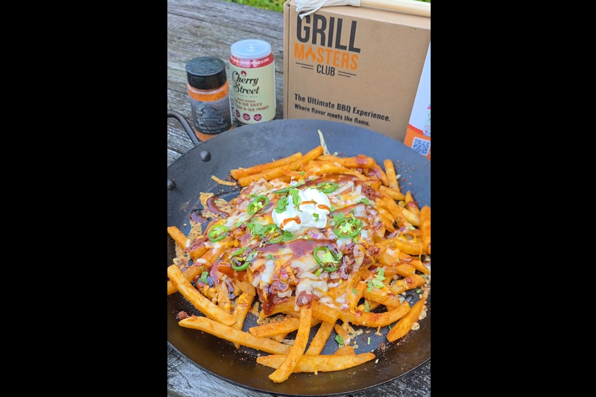 Loaded BBQ Fries Using Leftover Pulled Pork, Chicken or Brisket