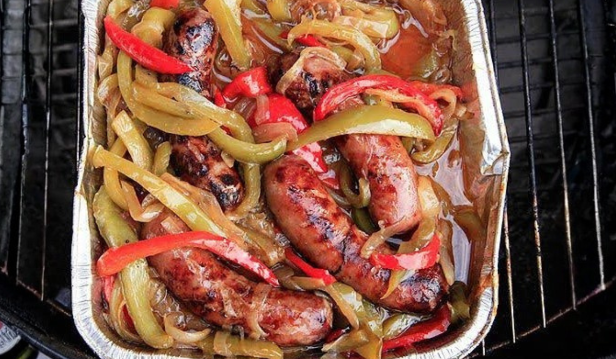 Midwest Sausage & Peppers on the Grill