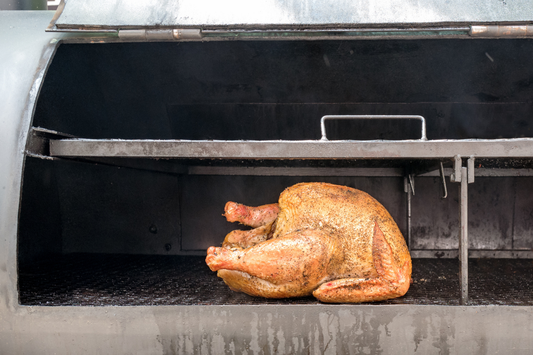 Turkey on a smoker