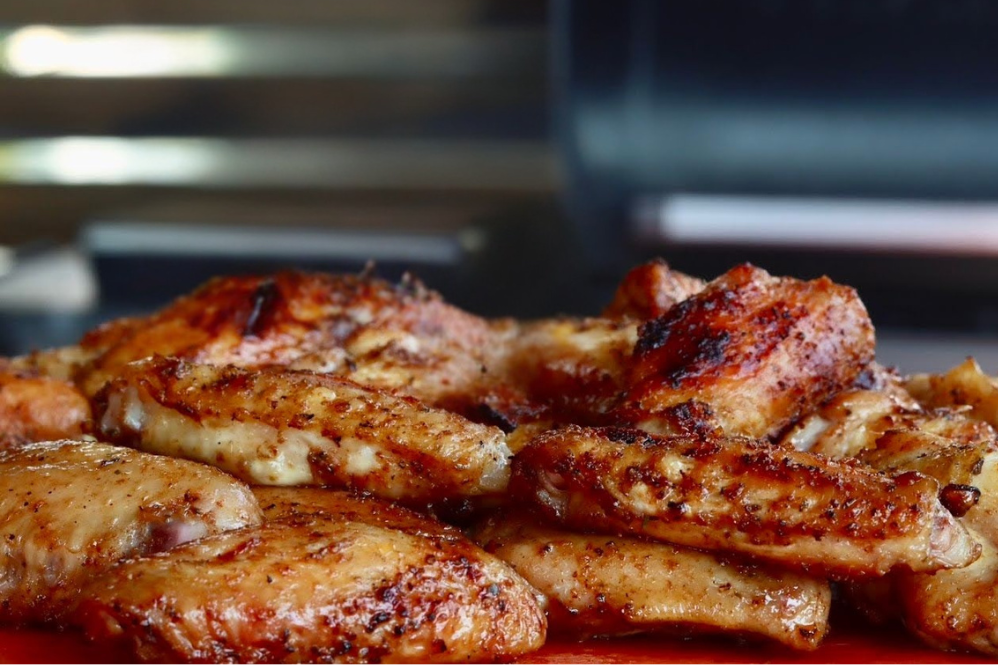 Sweet & Smoky Citrus “Smofried” Wings by Pitmaster Sammy Bromberg
