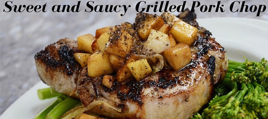 Sweet & Saucy Grilled Pork Chop