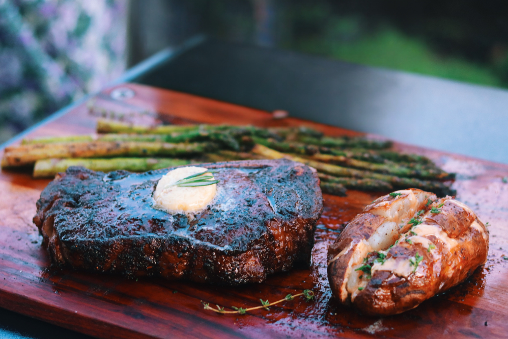 Lane's SPG Reverse-Seared Ribeye