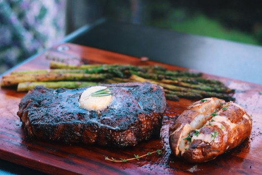 Lane's SPG Reverse-Seared Ribeye