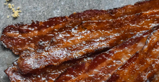 candied bacon, candy bacon, bbq bacon