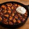 Smoked Chocolate–Santa Fe Bread Pudding with Livia’s Caramel Crunch