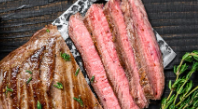 grilled skirt steak, grilled steak, skirt steak