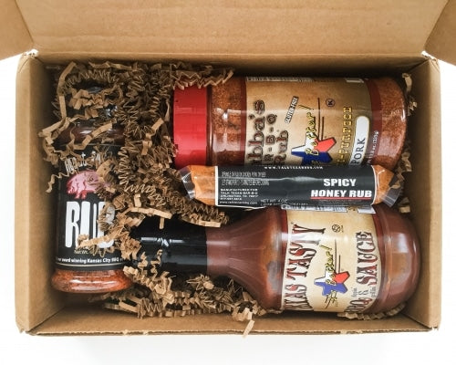 April's Subscription BBQ Box Contents