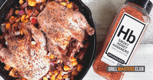 Spiceology Smoky Honey Habanero Stuffed Cornish Game Hens