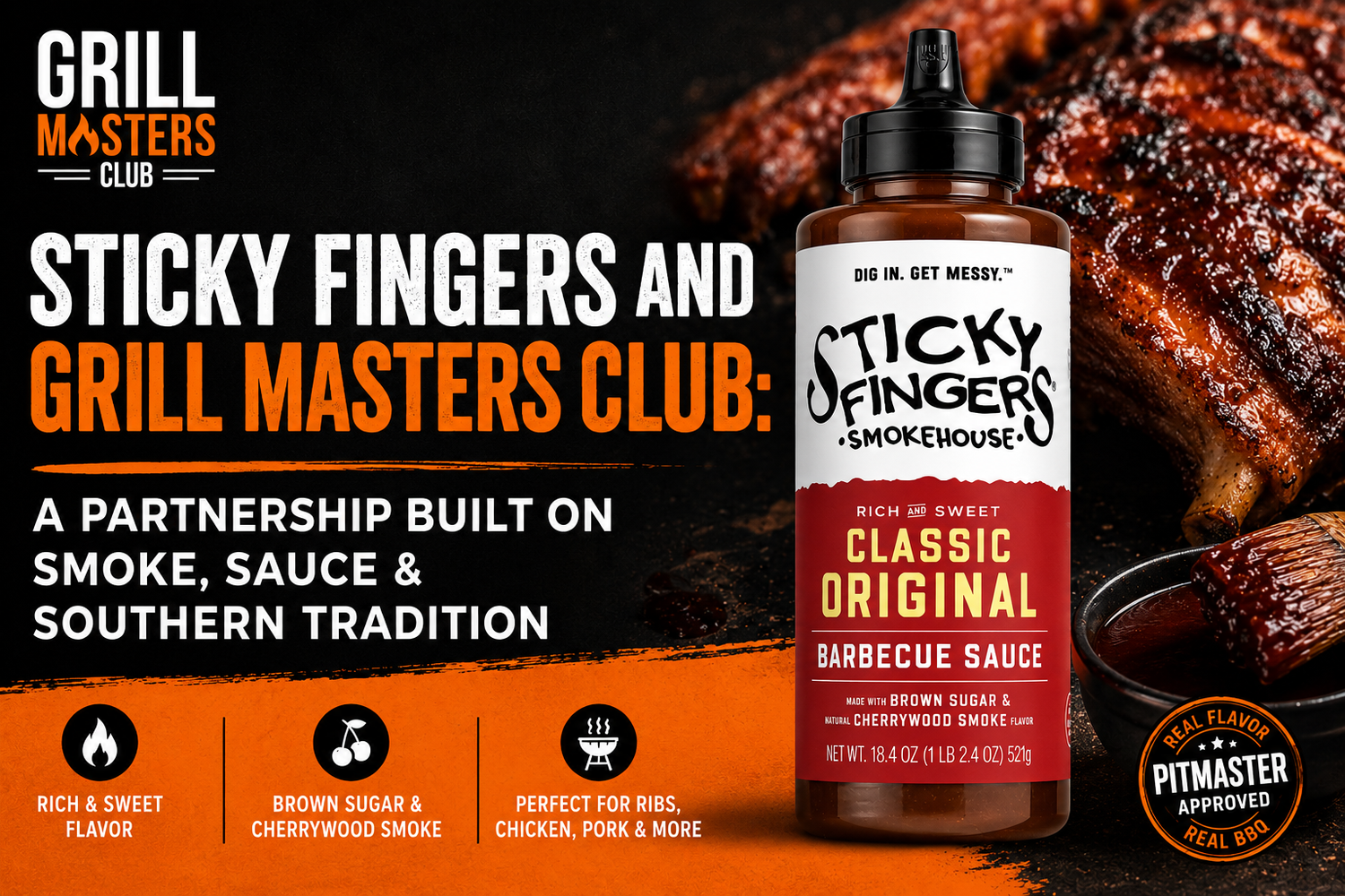 Sticky Fingers and Grill Masters Club: A Partnership Built on Smoke, Sauce & Southern Tradition