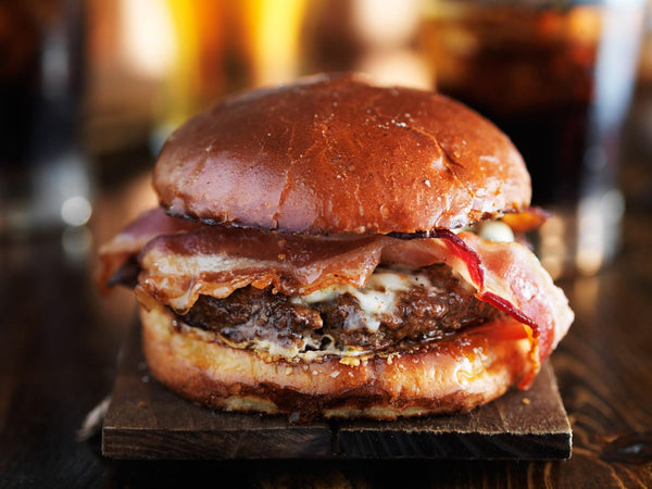 Triple Threat Bacon Cheeseburgers feat. Kosmos Q, Meat Mitch & Sticky Fingers