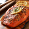Garlic Peppercorn Cedar-Plank Salmon with Mustard Cream Sauce (Grilled or Smoked)