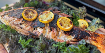 whole red snapper recipe, chillo a la plancha