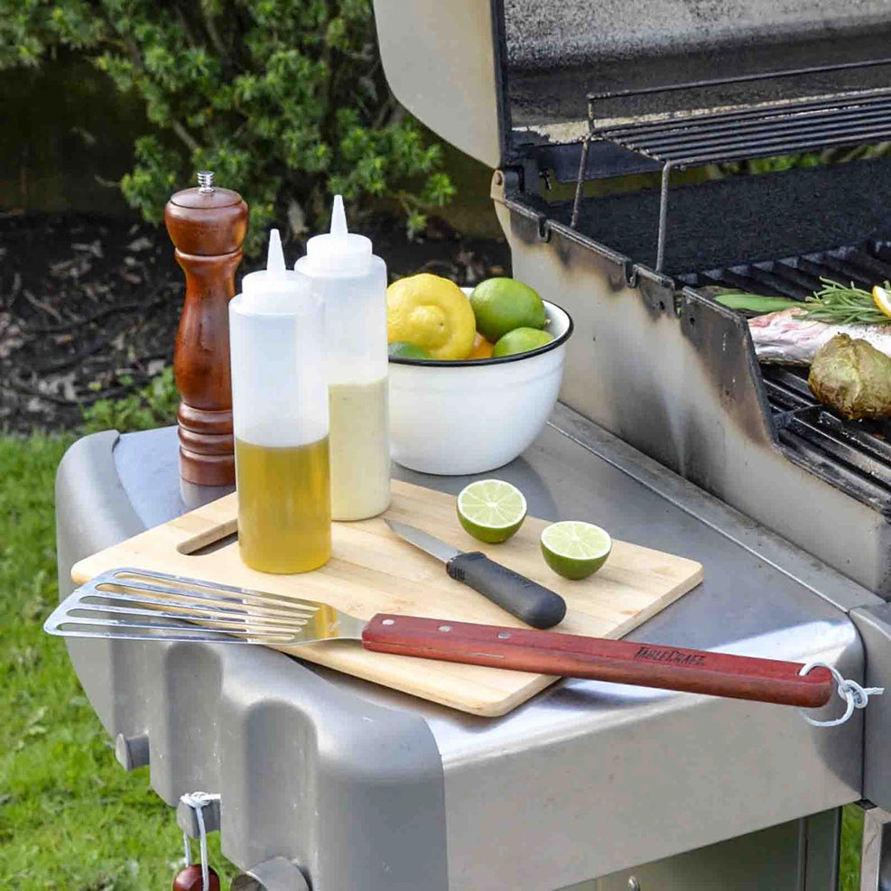 Flat Top Griddle Squeeze Bottles, 12 oz for Oil & BBQ Sauce (Set of 2)
