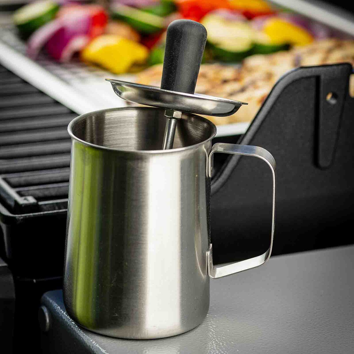 16 oz Sauce Pot w/ Silicone Basting Brush by TableCraft