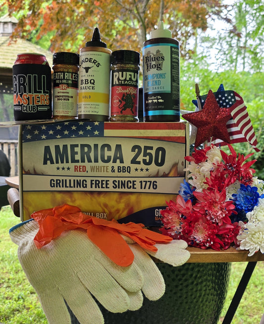 America 250 Commemorative BBQ Bundle - Celebration of American Grilling