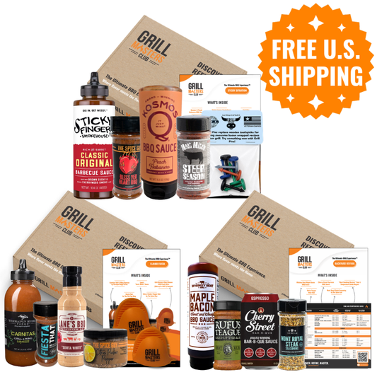 3 Box Bundle Deal: 15 BBQ Products + Recipes and Tips
