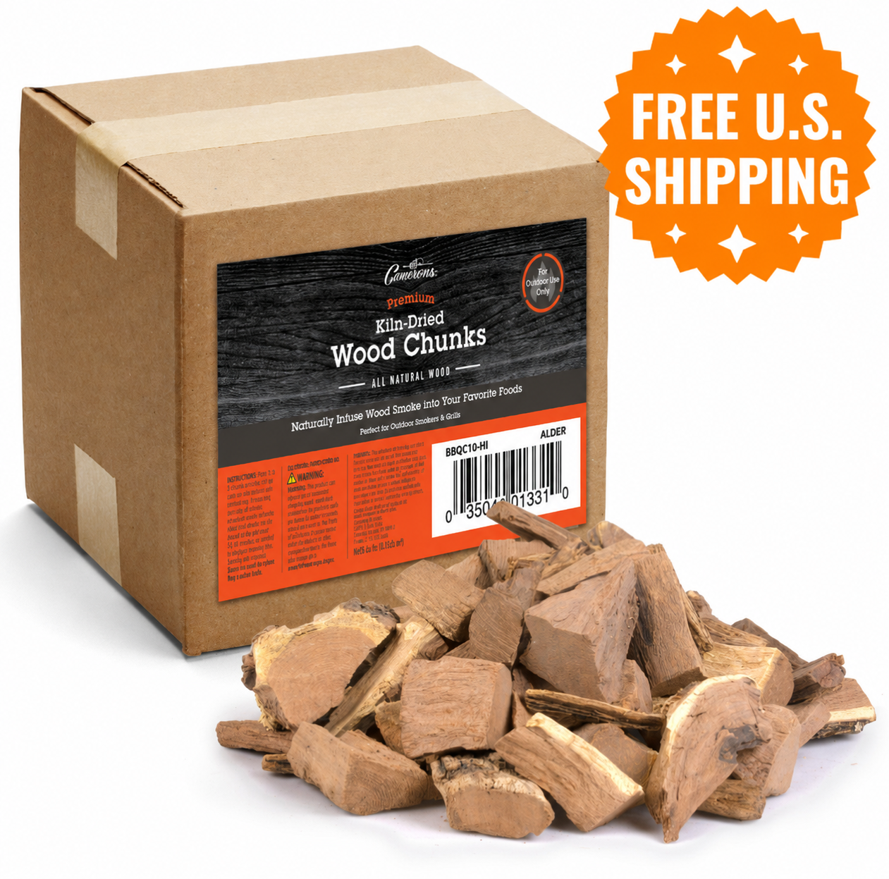 Alder Wood Smoking Chunks
