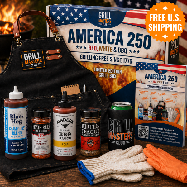 America 250 Commemorative BBQ Bundle - Celebration of American Grilling