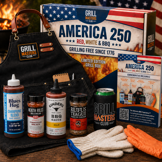 America 250 Commemorative BBQ Bundle - Celebration of American Grilling