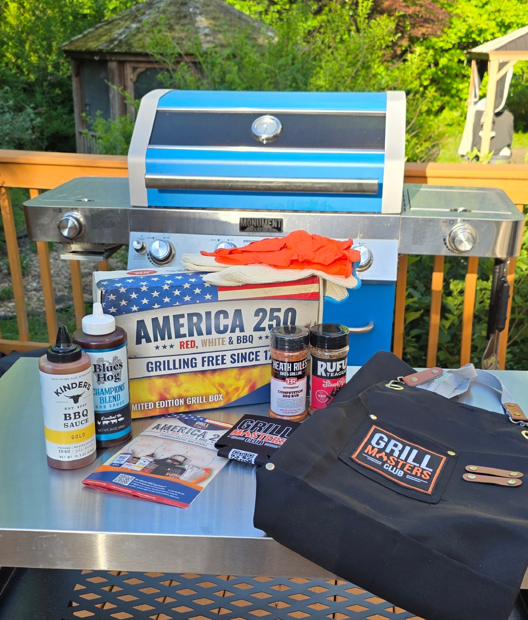 America 250 Commemorative BBQ Bundle - Celebration of American Grilling