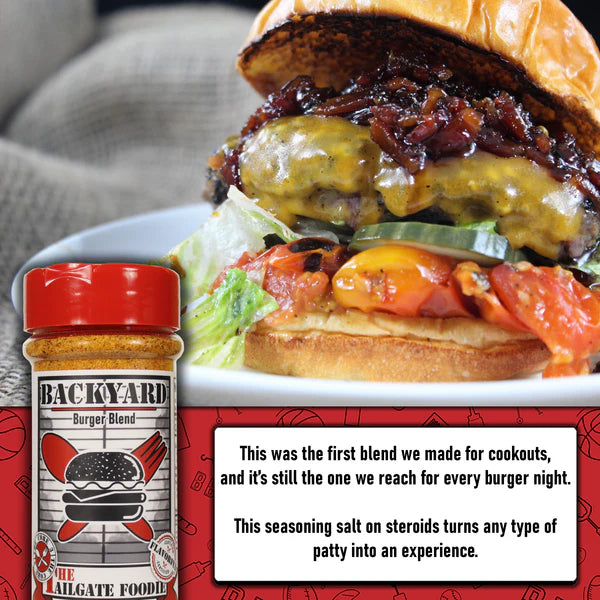 Backyard Burger Blend by The Tailgate Foodie (6 oz)