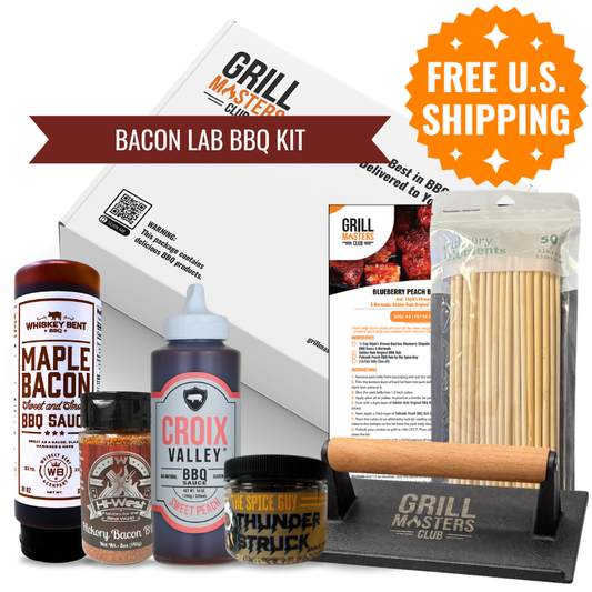 Bacon Lab BBQ Kit: Smoked Pork Belly Lollipops & Candied Bacon Bundle