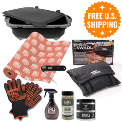 Baller Brisket Accessory Bundle: Prep Tub, Resting Blanket, Butcher Paper, Tallow + More