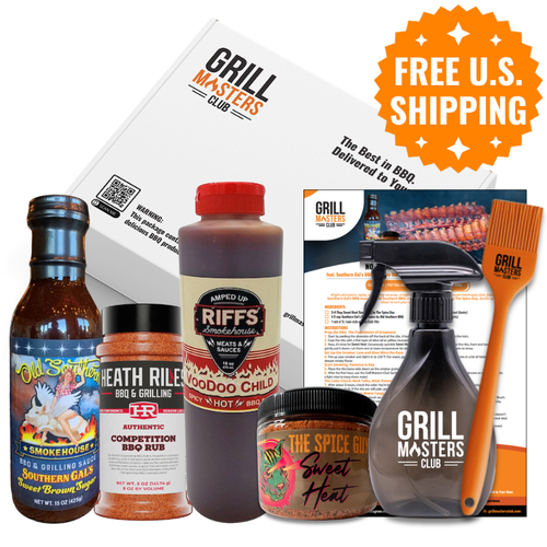 Big Rib Energy BBQ Box - Pork Rib Sauce, Rub & Recipe Bundle
