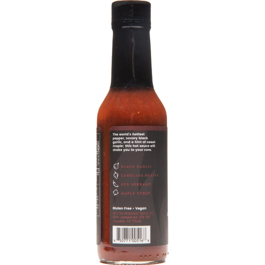 Black Garlic Carolina Reaper Hot Sauce by Bravado Spice Co. (5 oz)
