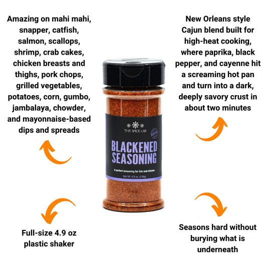 Blackened Seasoning by The Spice Lab (4.9 oz)