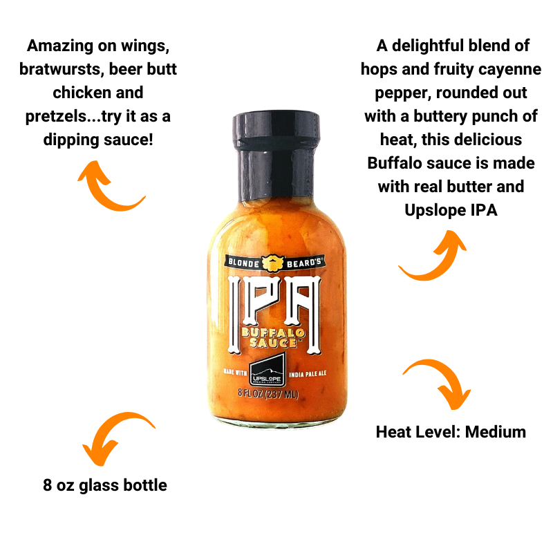 Blonde Beard's IPA Buffalo Sauce (8 oz)