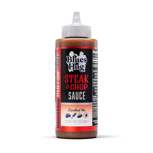 Blues Hog Steak & Chop Sauce (12 oz) - Bold Steak Sauce & Marinade
