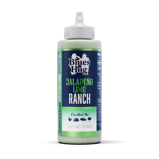 Blues Hog Jalapeño Lime Ranch (12 oz) - Spicy Ranch Dressing & Dip