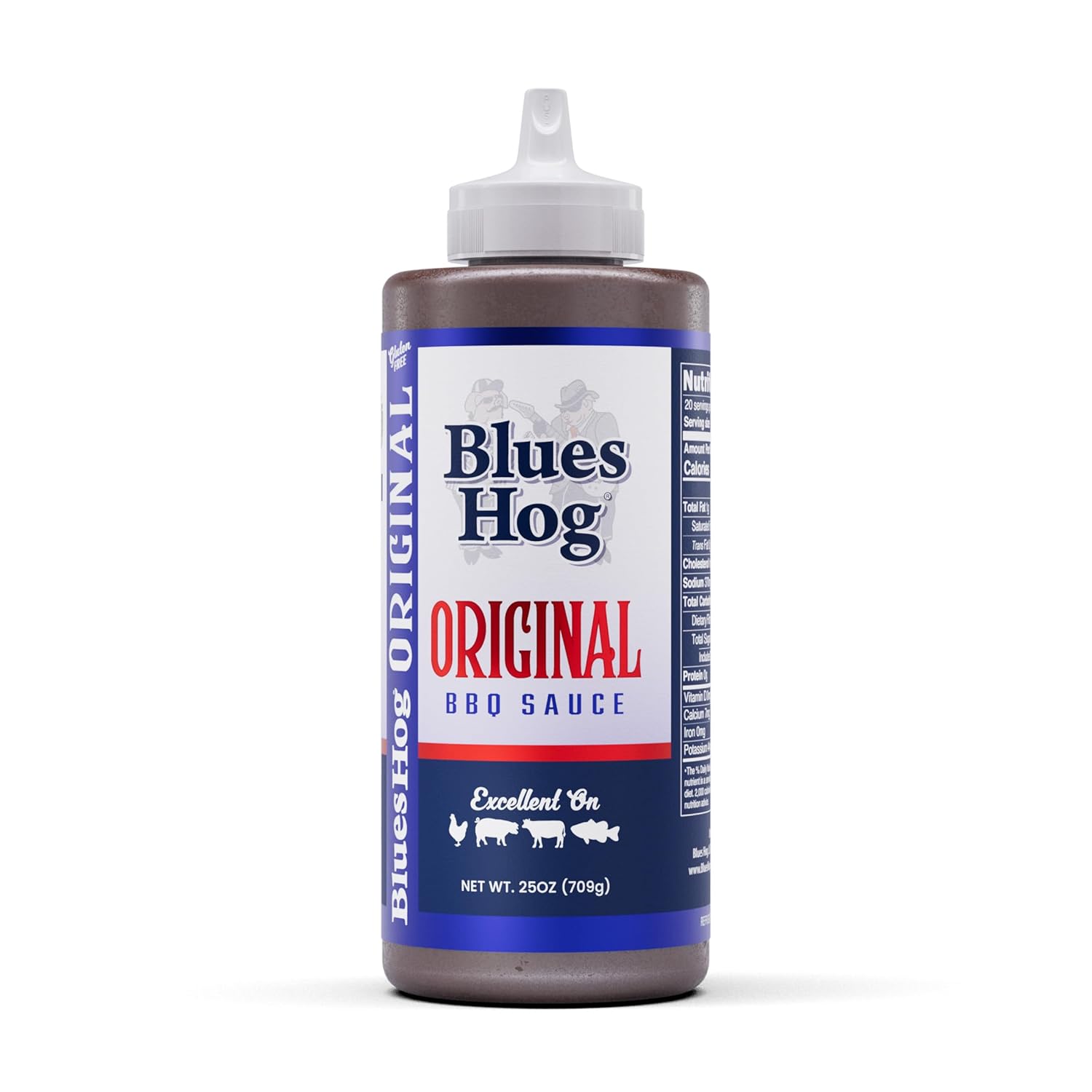 Blues Hog Original BBQ Sauce (25 oz) - Sweet & Peppery Competition BBQ Sauce