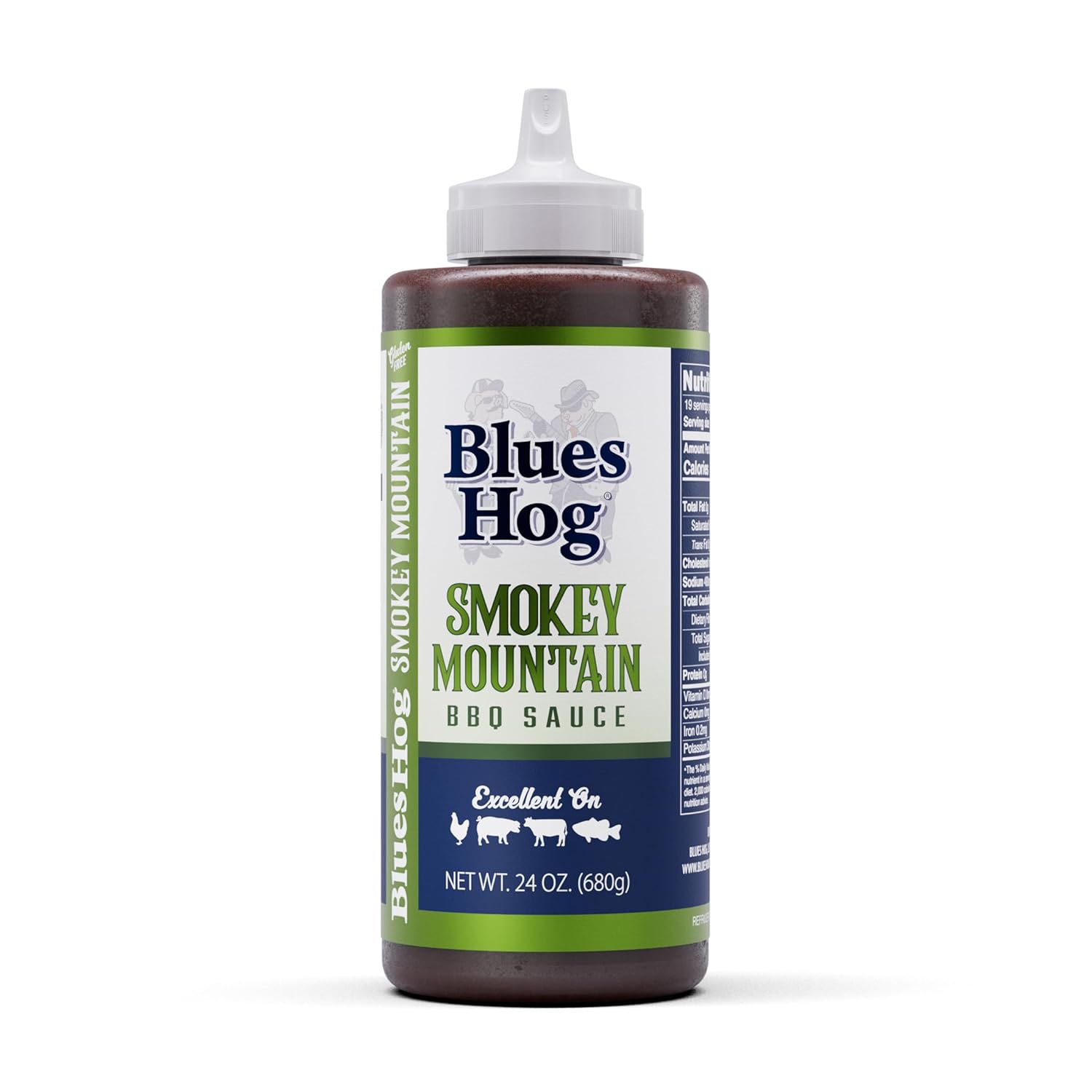 Blues Hog Smokey Mountain BBQ Sauce (24 oz) - Hickory Smoked