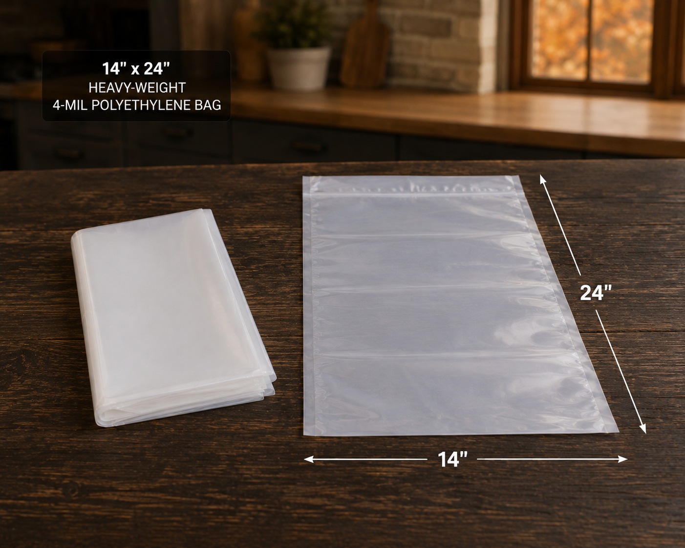 3-Gallon Heavy-Duty Brine Bag for Turkey & Meat Brining