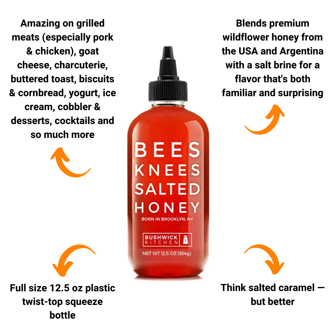Bees Knees Salted Honey by Bushwick Kitchen (12.5 oz)